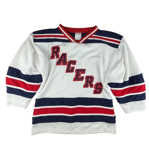 Vintage Indianapolis Racers hockey jersey AK youth XL 90s